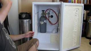 Converting a Magic Chef 44 cubic feet mini fridge into a KEGERATOR [upl. by Lrac286]