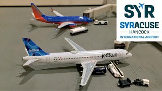 NEW AIRPORT  Syracuse Hancock International Airport Update 1 January 2022 [upl. by Apfelstadt]