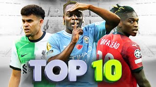 Top 10 Dribblers In Football 20232024 [upl. by Iives858]