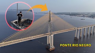 BNT 425 Wspinaczka na most Ponte Rio Negro  MANAUS  BRAZYLIA [upl. by Pease597]