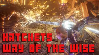 Nioh 2  Hatchets VS Way of the Wise  Weapon Showcase [upl. by Siraf]