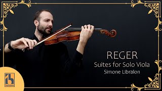 Reger Suites for Solo Viola  Simone Libralon [upl. by Stoat496]