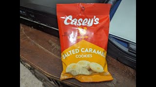 Caseys Salted Caramel Cookies Review [upl. by Aikym]