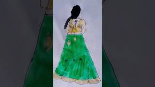 Aaj bhi kitni shiddat se yad tumhenpainting artYouTube short video i d 07 drawing videosad song [upl. by Goeselt893]