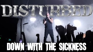 DISTURBED  Down With The Sickness TAKE BACK YOUR LIFE TOUR [upl. by Akzseinga]