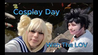 Casual Cosplay Day as Dabi and Toga from mha [upl. by Suiratnod821]