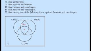 Venn Diagrams and Sets 03 [upl. by Olbap]