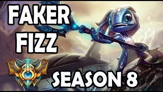 SKT FAKER plays FIZZ vs LEBLANC  Ranked Challenger Korea [upl. by Woodruff]