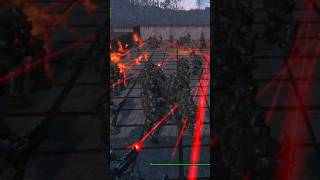 FALLOUT4 Round 0227 Arena Tournament S0 27 Brotherhood Steel Knights VS 33 Gunner Conscripts [upl. by Kary]