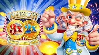 American Triple Double Gold slot by Circular Arrow  Trailer [upl. by Neerac]