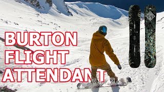 Burton Flight Attendant Snowboard Review [upl. by Nahtan]