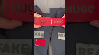 Fake vs Real Hugo Boss Polo T shirt [upl. by Antrim821]