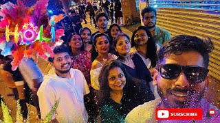 America లో Holi Event XL Night Life sohel holi usateluguvlogs Holi Celebrations [upl. by Annasor]