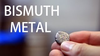 How to Extract Bismuth Metal from PeptoBismol Tablets [upl. by Chao]