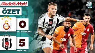 Galatasaray 0 5 Beşiktaş MAÇ ÖZETİ  Süper Kupa 2024  03082024 [upl. by Nnaarat]