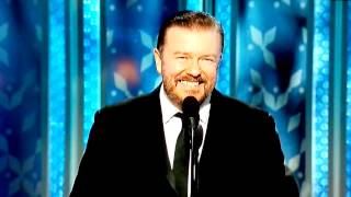 Ricky Gervais Golden Globes 2014 [upl. by Finnegan]