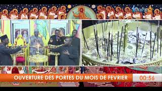 ☦️LA DIVINE LITURGIE DOUVERTURE DES PORTES DU MOIS 🛑31 Janvier 2024 [upl. by Rosenquist]