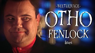 Every Single Otho Fenlock Line from Beetlejuice 1988  Complete Character Dialogue Compilation [upl. by Roselani110]