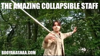 The Amazing Collapsible Staff  Pocket Staff  Pocket Cane Tutorial In Various Colors amp Lengths [upl. by Htilil474]