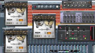 Studer A800 Multichannel Tape Recorder Trailer for UAD2 [upl. by Namlaz]