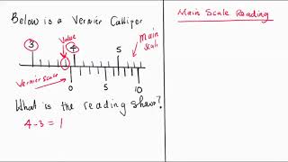 ECZ Vernier Caliper Reading  Physics [upl. by Umont]