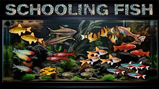 Best Freshwater Schooling Fish for Aquariums Which popular schooler is right for your fish tank [upl. by Baily245]