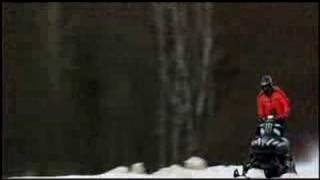 World Record Snowmobile Jump [upl. by Hilarius481]