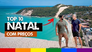 O que fazer em NATAL RN  10 Melhores Passeios e Roteiro Completo com preços [upl. by Eerdua128]