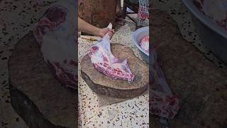 Amazing Goat Leg Mutton amp Bone Cutting Skill In BD  Best Meat Cutting [upl. by Anelrahs]