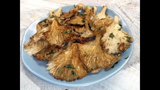 Funghi Pleurotus al forno [upl. by Maxia]