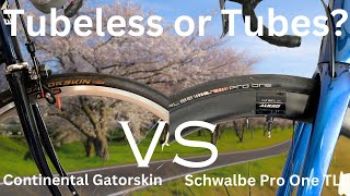 Are Tubeless Road Racing Tires Worth It Giant TCR and Wabi Classic [upl. by Hsilgne]