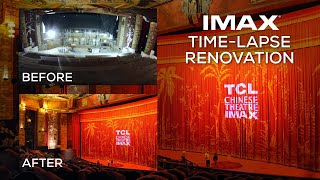 TCL Chinese Theatre IMAX Renovation  Time Lapse Video [upl. by Ikram]