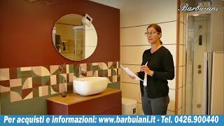 Bagno su misura Rovere Massello laccato opaco japur e dettagli unici [upl. by Neely]