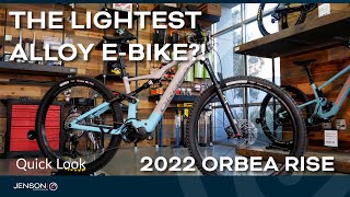 Orbea Rise Hydro 2022 eMTB  First Look The Lightest Aluminum EBike [upl. by Buck]