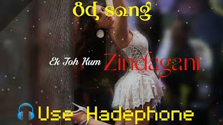 Ek To Kum Zindagani  8D Song   Marjaava  Use Hadephone [upl. by Ynabe]