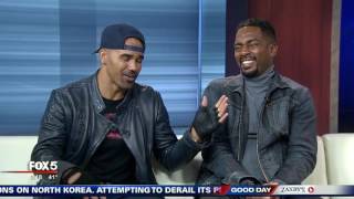 Shemar Moore Bill Bellamy preview The Bounce Back on Good Day Atlanta [upl. by Dina]