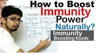 How to boost immunity power  Immunity boosting foods [upl. by Lyrret]