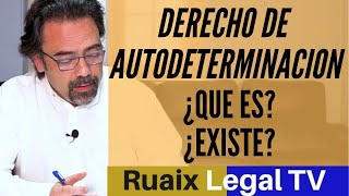 Autodeterminacion  Derecho de Autodeterminación a Decidir  Soberania Nacional  Noticias Cataluña [upl. by Audette]