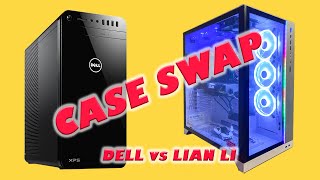 PC CASE SWAP from DELL XPS8910 to LIAN LI 011 XL FULL TOWER [upl. by Ahtanoj926]