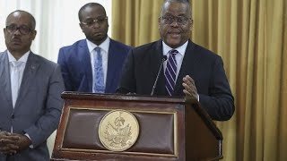 Haïti  Garry Conille investi Premier ministre [upl. by Norihs223]