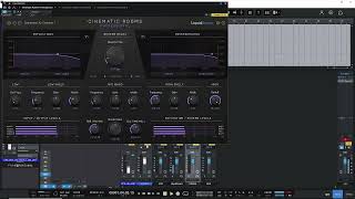 UAD Sound City Studio vs LiquidSonics Cinematic Rooms on Solo Violin [upl. by Neyuh379]