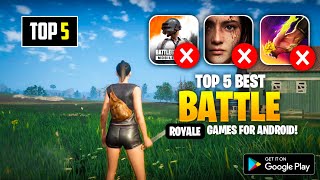 Top 5 Best Battle Royale Games For Android 2024  Hidden Battle Royale Games For Android [upl. by Marcel]