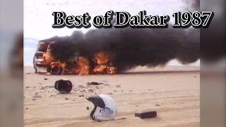 Best of Rally Dakar Rallye 1987 Crash Maximum Attack [upl. by Rafaellle718]