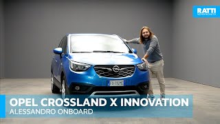 OPEL CROSSLAND X BENZINA 12 110CV CAMBIO AUTOMATICO INNOVATION AZIENDALE 2019 INTERNI ED ESTERNI [upl. by Eidnarb]