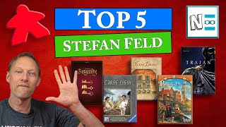 TOP 5 LIST  STEFAN FELD BOARD GAMES [upl. by Matheny]