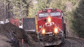 CP 8951 at Boyne Junction 28MAR2018 [upl. by Lelah]