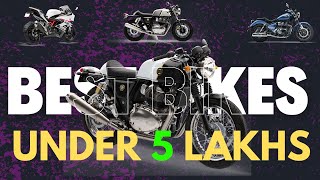 Best Bike Under 5 Lakhs in India  Top 5 bikes On Road uner 5 Lkahs  Feature power top speed [upl. by Edmon]