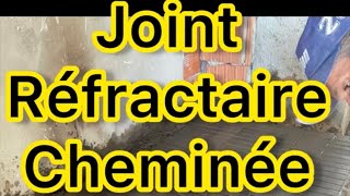 Joint Réfractaires avec ciment réfractaire [upl. by Joslyn]