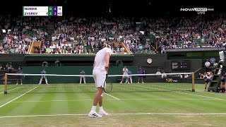 Wimbledon 2024  Cameron Norrie vs Alexander Zverev Highlights  Tennis Grand Slam Champion 🔴 [upl. by Reisch]