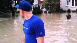 Toronto Flood July 8 2013 Thompson Ave [upl. by Soutor]